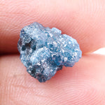 3.21 Ct Natural Blue Rough Raw Diamond Blue Colored Use For Jewerly