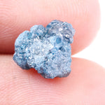 3.21 Ct Natural Blue Rough Raw Diamond Blue Colored Use For Jewerly