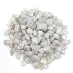 grey white natural diamonds with raw irregular surfaces for jewelry design