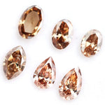 Rare mix shape lab grown diamond lot featuring fancy brown lab grown diamonds, ethical loose diamonds for fine jewelry making, engagement rings, pendants, earrings and custom luxury jewelry designs.