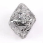 Gray diamond necklace showcasing certified loose diamonds