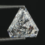 white colour lab grown Trillion diamonds white diamond