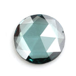 blue color elegant engagement rings diamond round