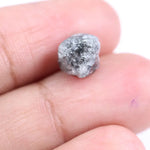 Gray diamond necklace showcasing certified loose diamonds