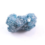 1.97 Ct irregular shape natural blue rough diamond, loose uncut conflict-free earth-mined diamond for custom jewelry making.