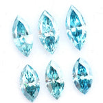 Fancy blue marquise lab grown diamond loose stone for jewelry making, ideal for engagement rings, pendants, earrings and custom fine jewelry design.