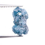 3.53 Ct Blue Rough Diamond Uncut Loose Raw Diamond Use For Custom Jewerly