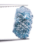 2.26 Ct blue rough diamond natural loose irregular shape uncut fancy diamond for jewelry making.