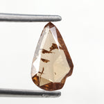 brown color stunning 0.77 carat lab grown diamond
