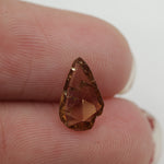 brown color stunning 0.77 carat lab grown diamond