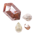 Premium natural mix lot mix colour natural diamonds for custom jewelry designs