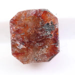 1.30 carat natural loose asscher cut brown diamond fancy color stone for custom engagement ring