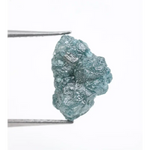 natural raw diamond ring made with loose raw diamonds and raw uncut diamond style