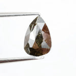 0.86 ct natural pear shape brown diamond loose gemstone for custom ring design elegant fine jewelry stone