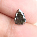 0.86 ct natural pear shape brown diamond loose gemstone for custom ring design elegant fine jewelry stone