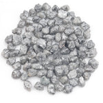 fancy grey natural diamond with an uncut rough texture for jewelry design