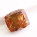 1.04 Ct Natural Red Orange Cushion Cut Diamond Loose Stone with Vibrant Fancy Color for Designer Jewelry