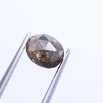 1.29 ct natural oval shape brown diamond. Includes 3.81 carat brown diamond, brown diamond engagement rings, chocolate brown diamonds, and raw brown diamonds.