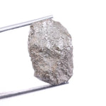 14.22 Ct natural grey rough diamond loose uncut raw diamond stone for custom jewelry.