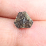 1.02 Ct brown Pentagon cut natural diamond with unique angles and earthy color for statement luxury jewelry