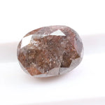 1.68 carat natural oval cut brown diamond loose fancy color stone for custom engagement ring setting