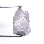 10.76 Ct natural grey rough diamond uncut raw loose diamond stone for jewelry making.
