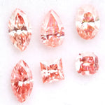Fancy Pink Lab Grown Mixed Shape Diamond Marquise Pear Oval Cushion Princess Loose CVD Diamond for Engagement Ring and Custom Fine Jewelry