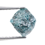 blue colour diamond rough natural rough diamond stone