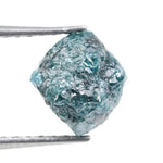 Large rough diamond gemstone for jewelry crafting.