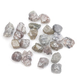 grey brown natural diamond with a rough uncut surface for collectors