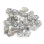 grey earth mined loose diamond in natural rough form for wedding jewelry designs