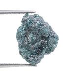 blue colour loose blue diamond and diamond setting