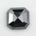 black colour diamond 3ct natural diamond price radiant cut ring