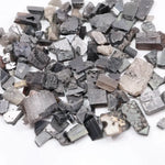 Lab grown rough diamond, rustic black uncut raw diamond, mixed color crystalline diamond for handmade jewelry