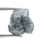blue colour rough naturual loose diamond stones