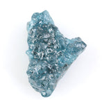 blue colour natural rough loose diamond