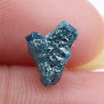 blue colour natural rough loose diamond