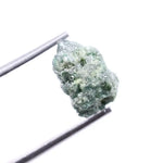 3.31 Ct Natural Green Rough Diamond Loose Uncut Raw Green Diamond for Custom Jewelry.