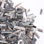 Lab grown rough grey-black diamond sticks, uncut raw crystalline diamonds for handmade jewelry, engagement rings, and custom luxury designs