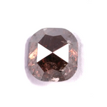 0.88 Ct Cushion Cut Brown Colored Fancy for Custom Engagement Rings,