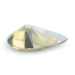 0.49 Ct pear cut brown lab grown diamond loose stone with soft sparkle, elegant lab diamond for wedding or engagement ring.