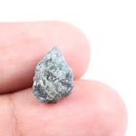 4.37 Ct Natural Blue Rough Diamond Loose Raw Uncut Rustic Diamond for Jewelry