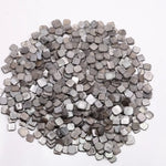 Grey brown lab grown rough diamond slice lot with flat uncut diamond plates for custom jewelry making and designer rings