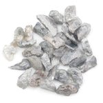 irregular grey earth mined diamond in raw natural form for jewelry making