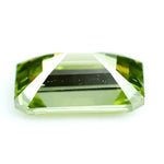 0.67 Ct Fancy Green Emerald Cut Lab Created Diamond Lab Grown Diamond For Pendant