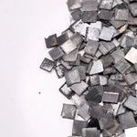 73.74 Ct lab grown rough diamond lot with square shape grey black uncut diamonds perfect for rustic jewelry making and custom engagement rings.