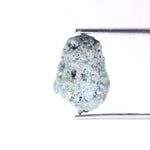 6.37 Ct Natural Green Rough Diamond Loose Raw Uncut Green Rustic Diamond Stone for Custom Jewelry