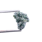 5.02 Ct Natural Green Rough Diamond Loose Raw Uncut Green Diamond Stone for Rings.