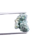 5.02 Ct Natural Green Rough Diamond Loose Raw Uncut Green Diamond Stone for Rings.