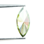 0.51 Ct marquise cut green lab created diamond loose stone for luxury jewelry, vibrant green lab grown diamond gem.